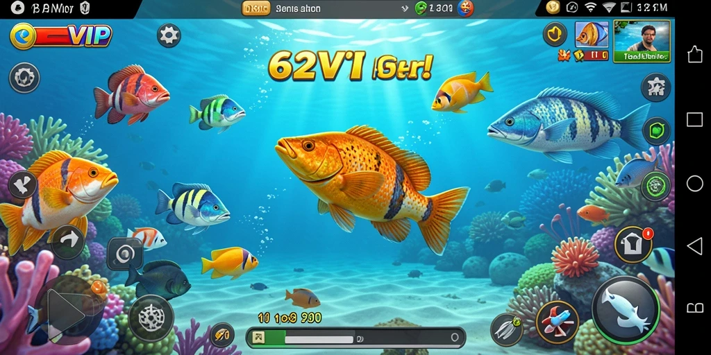 Gameplay seru Tembak Ikan di 62VIP.