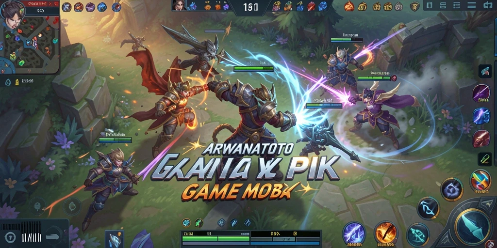 Tangkapan layar dari gameplay ARWANATOTO yang seru dan menegangkan.