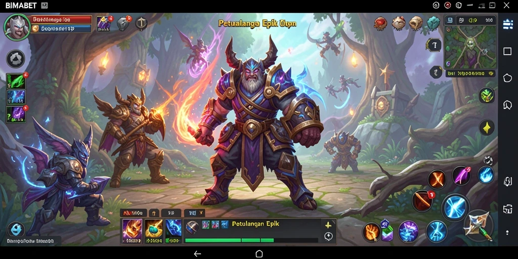 Gameplay seru dengan grafis menakjubkan dalam BIMABET.