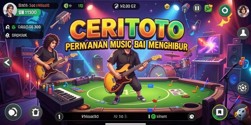 Tampilan menarik dari gameplay CERITOTO yang seru dan menghibur.