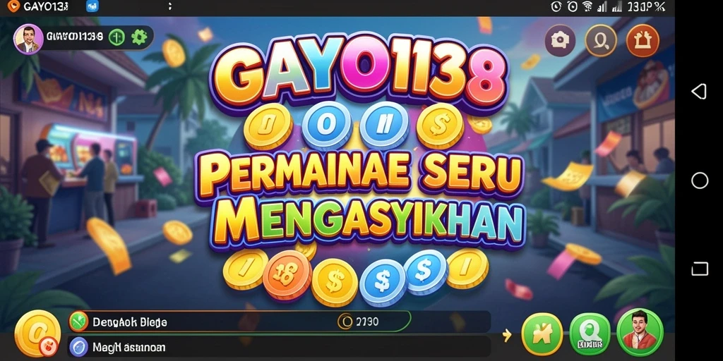 Tampilan gameplay GAYO138 yang menarik dan interaktif.