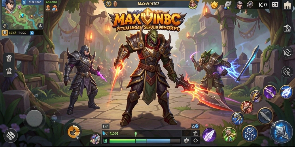 Tampilan gameplay seru dan interaktif dari MAXWIN303.