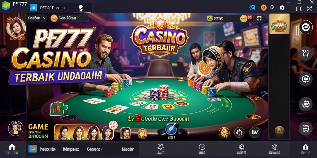 Gameplay Live Casino yang mendebarkan dengan dealer profesional.