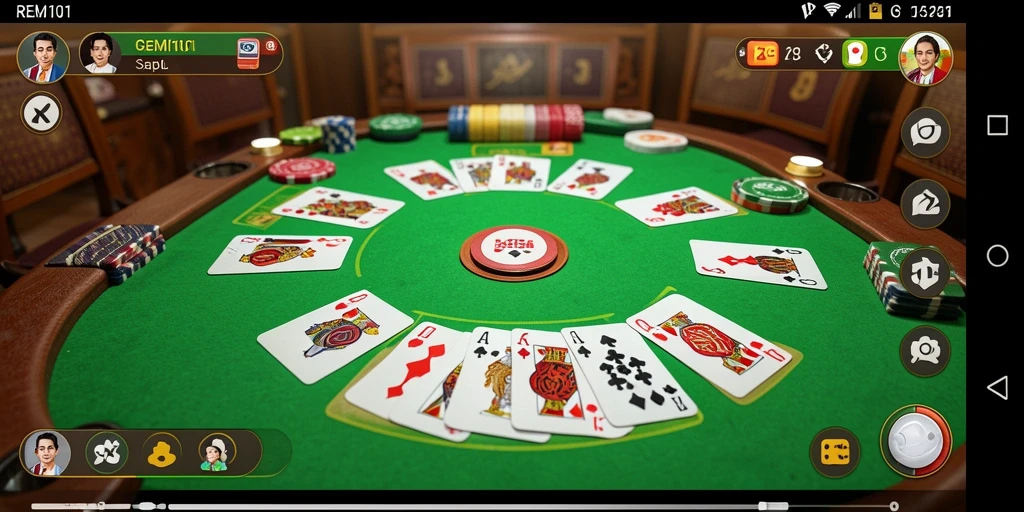 Tampilan gameplay seru dan mendebarkan di REMI101.